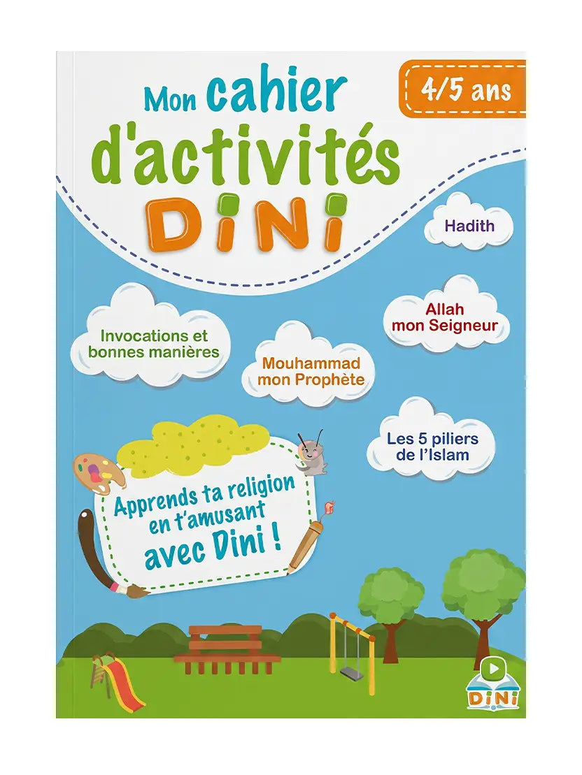 Mon Cahier d’Activités Dini 4/5 ans – 6/9 ans