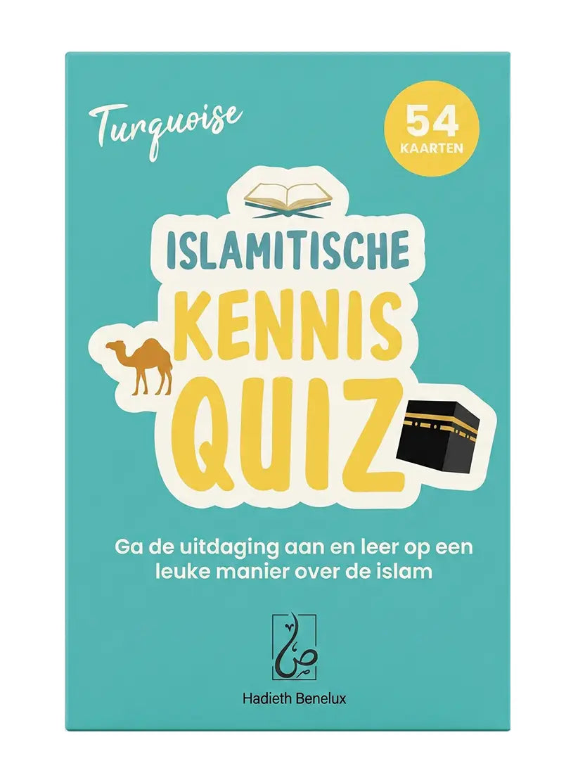 Islamic Knowledge Quiz – Jeu éducatif islamique (Turquoise)