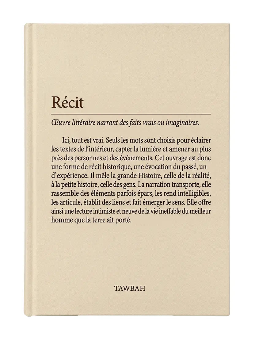 Prophète – Récit | Éditions Tawbah – Couverture rigide